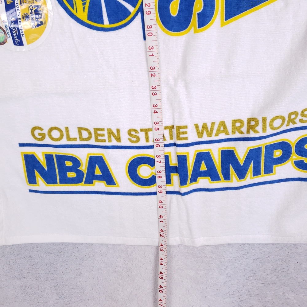 WinCraft NBA Golden State Warriors 2015 Champs Towel 4X Collector Locker Room - Picture 8 of 10